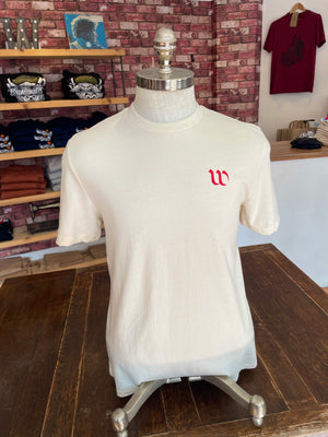 Freddie Tee in raw cotton