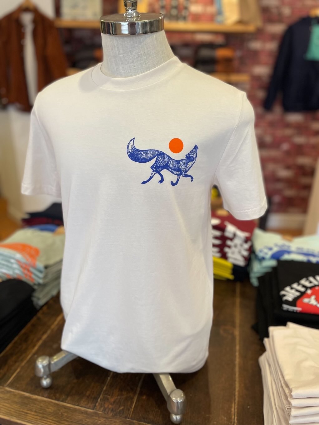 Winstons - Fox T-Shirt - Vintage White