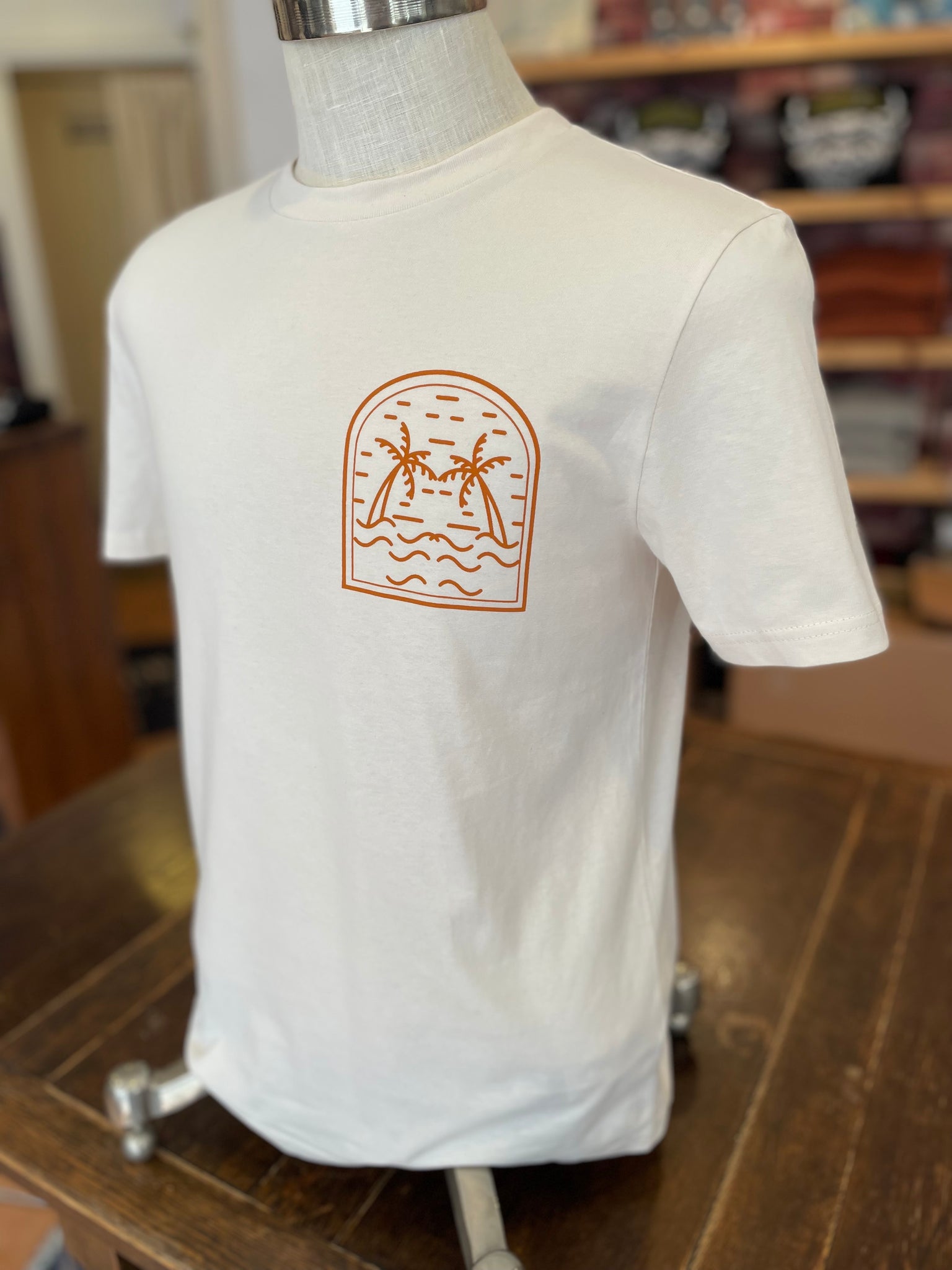 Paradise T.shirt vintage white