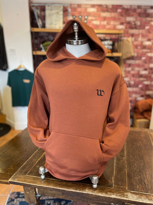 Winstons - Relaxed Hoodie - Burnt Orange