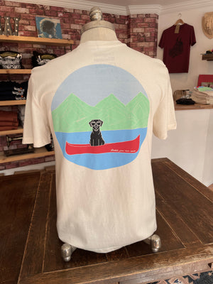 Freddie Tee in raw cotton