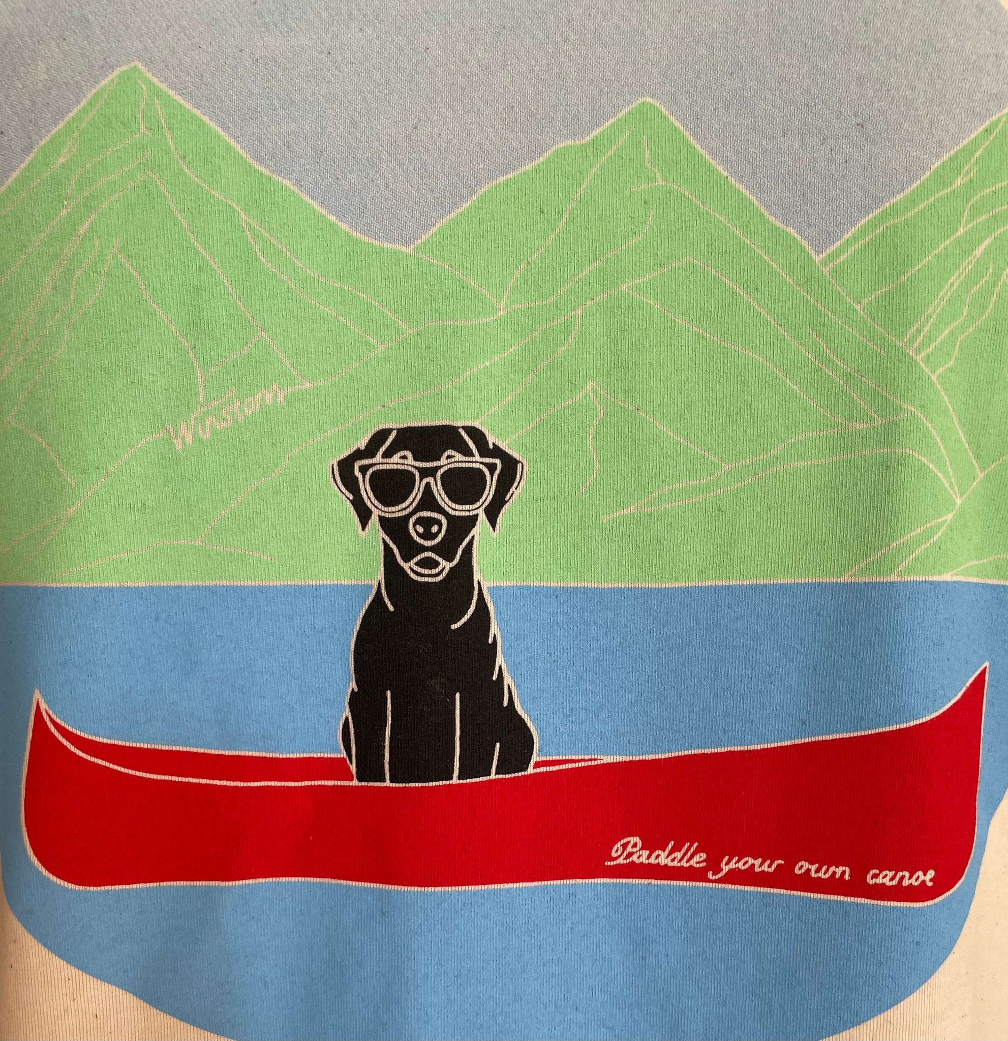 Freddie Tee in raw cotton