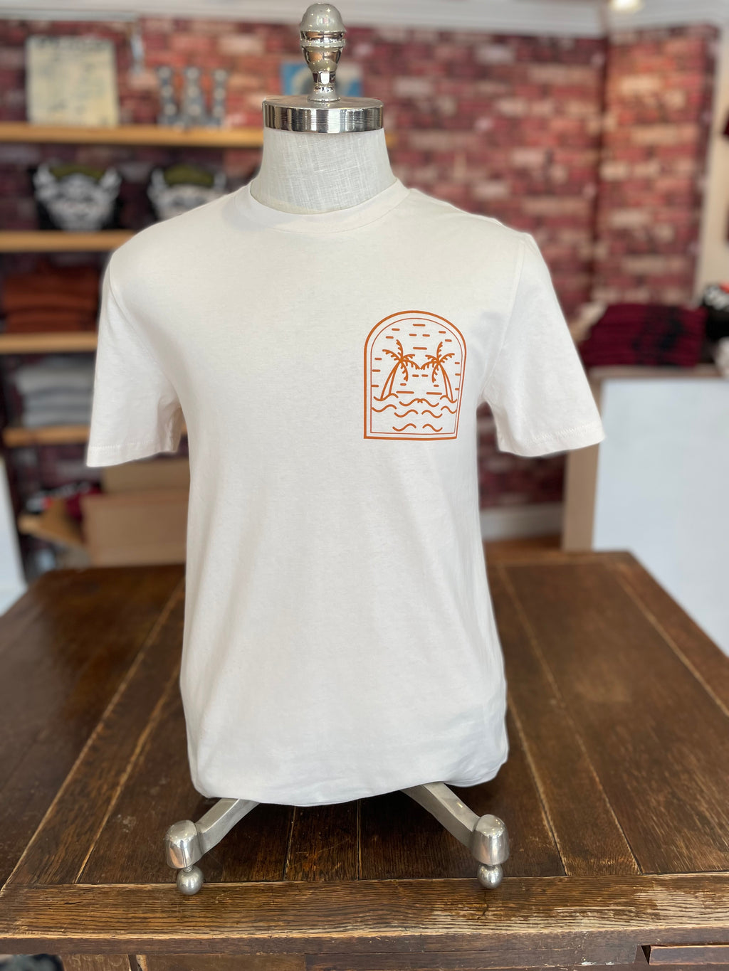 Paradise T.shirt vintage white