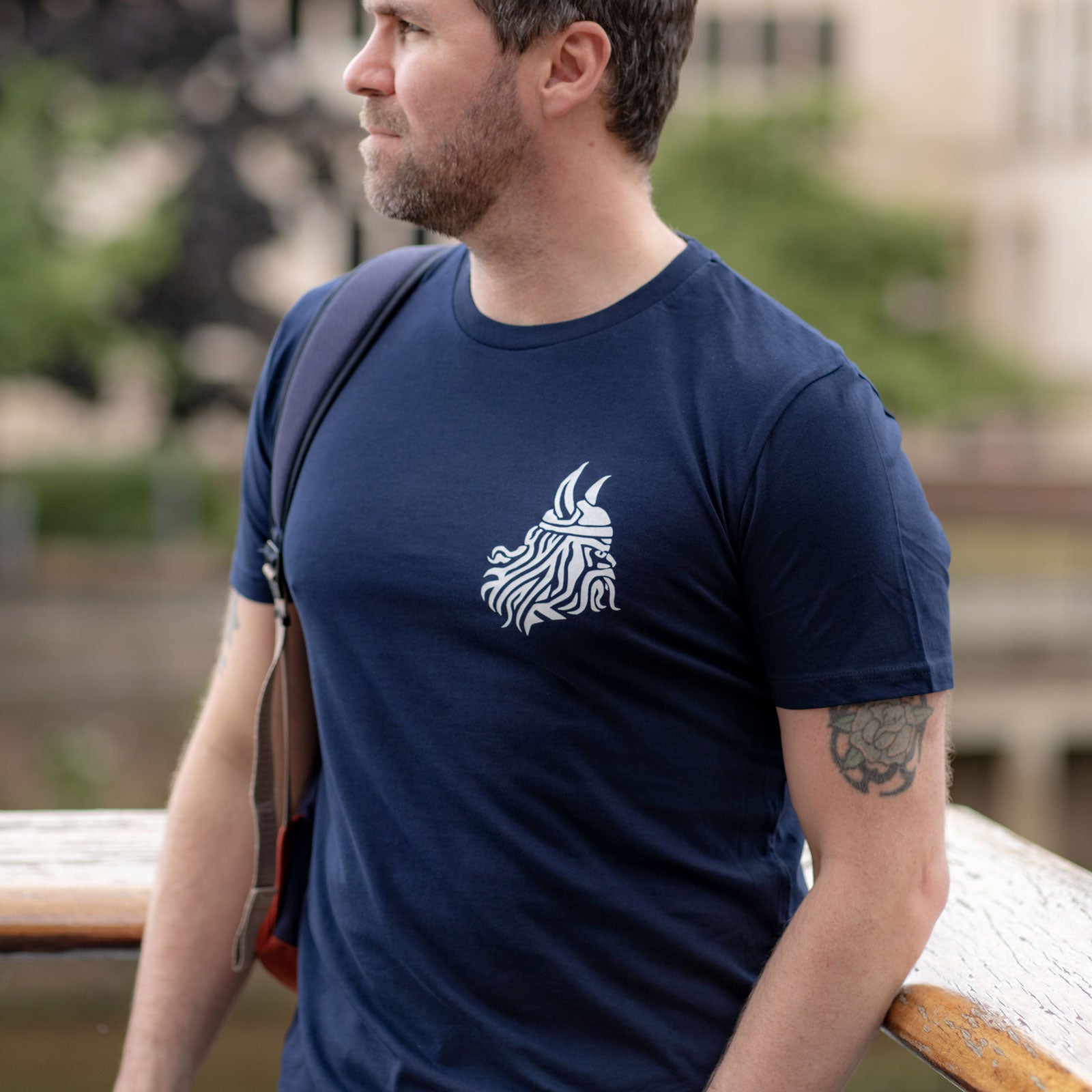 Winstons Viking T-Shirt - Navy